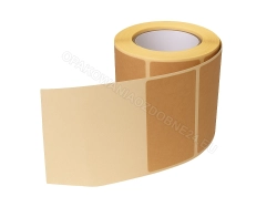 Etykiety termotransferowe kraft 60x30 mm rolka 500 szt.
