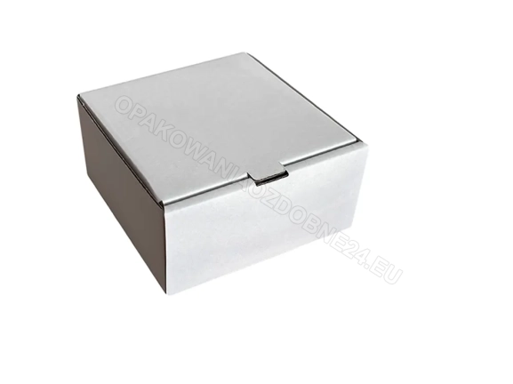 Pudełko fasonowe białe 80x80x40 mm