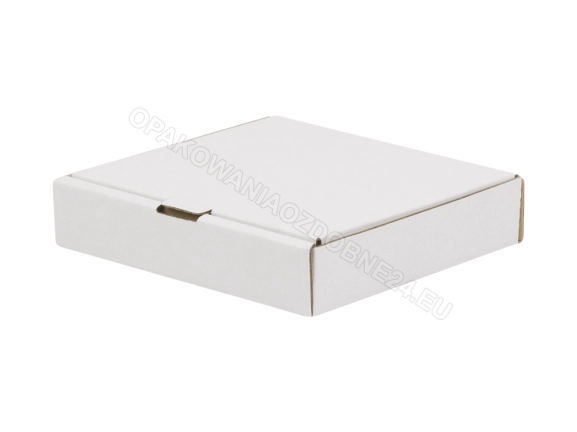 Opakowania 100x100x20 mm białe do pakowania produktów