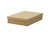 Pudełko bez okienka 350x240x70 mm, gładkie kraft