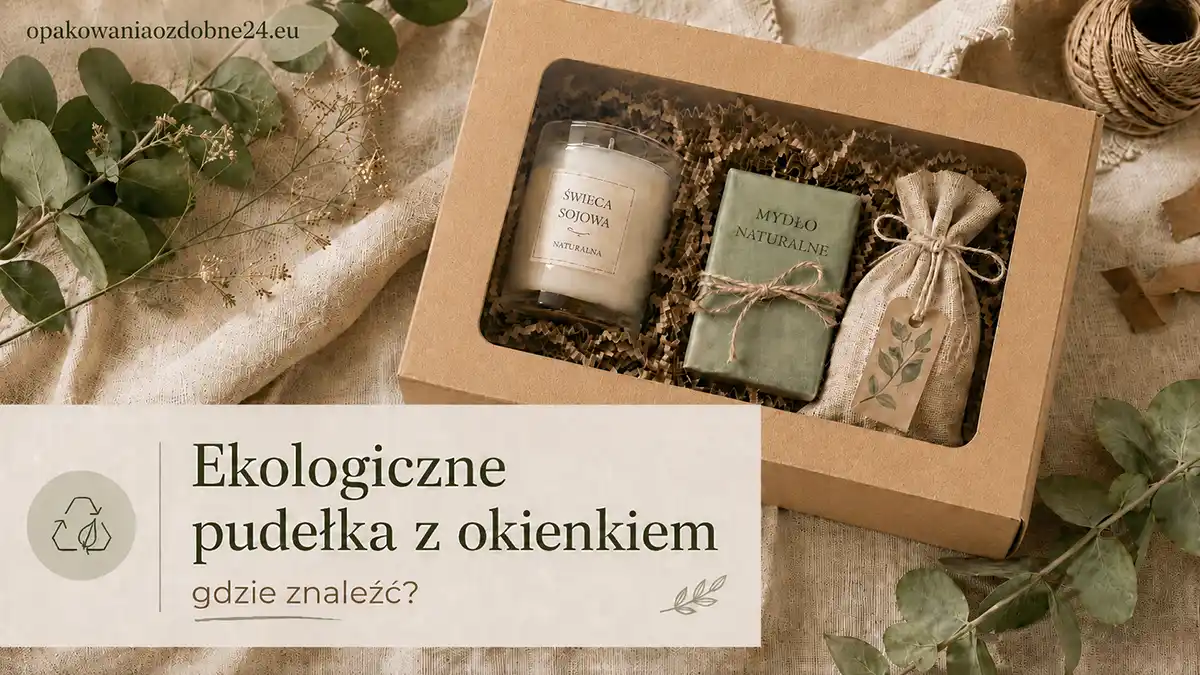Ekologiczne pudełka z okienkiem gdzie znaleźć