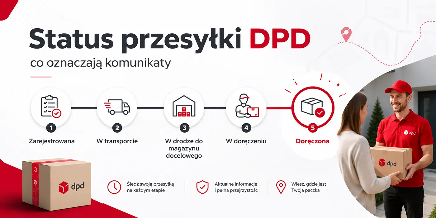 Status przesyłki DPD – co oznaczają komunikaty w śledzeniu?