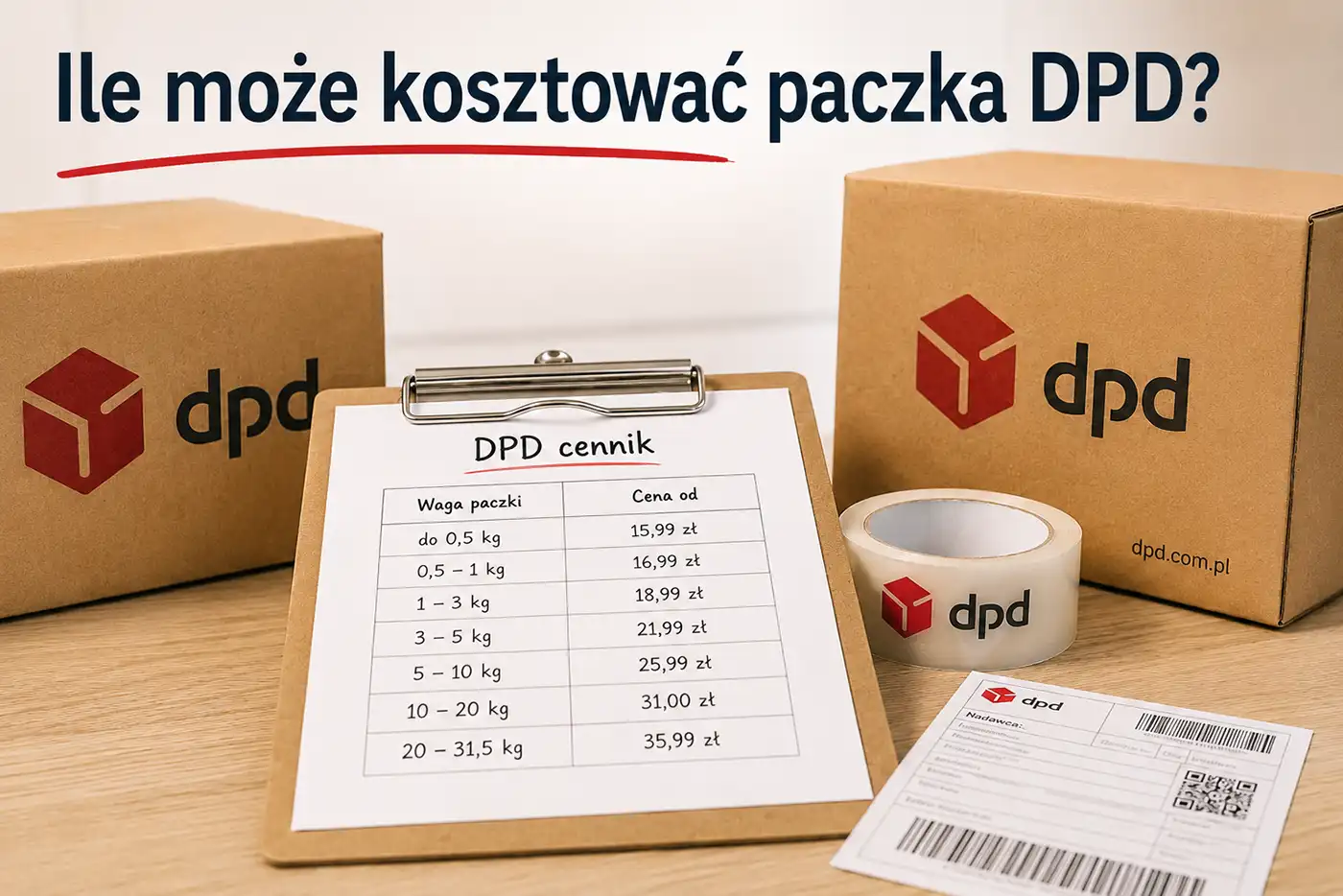 DPD cennik – ile może kosztować nadanie paczki?
