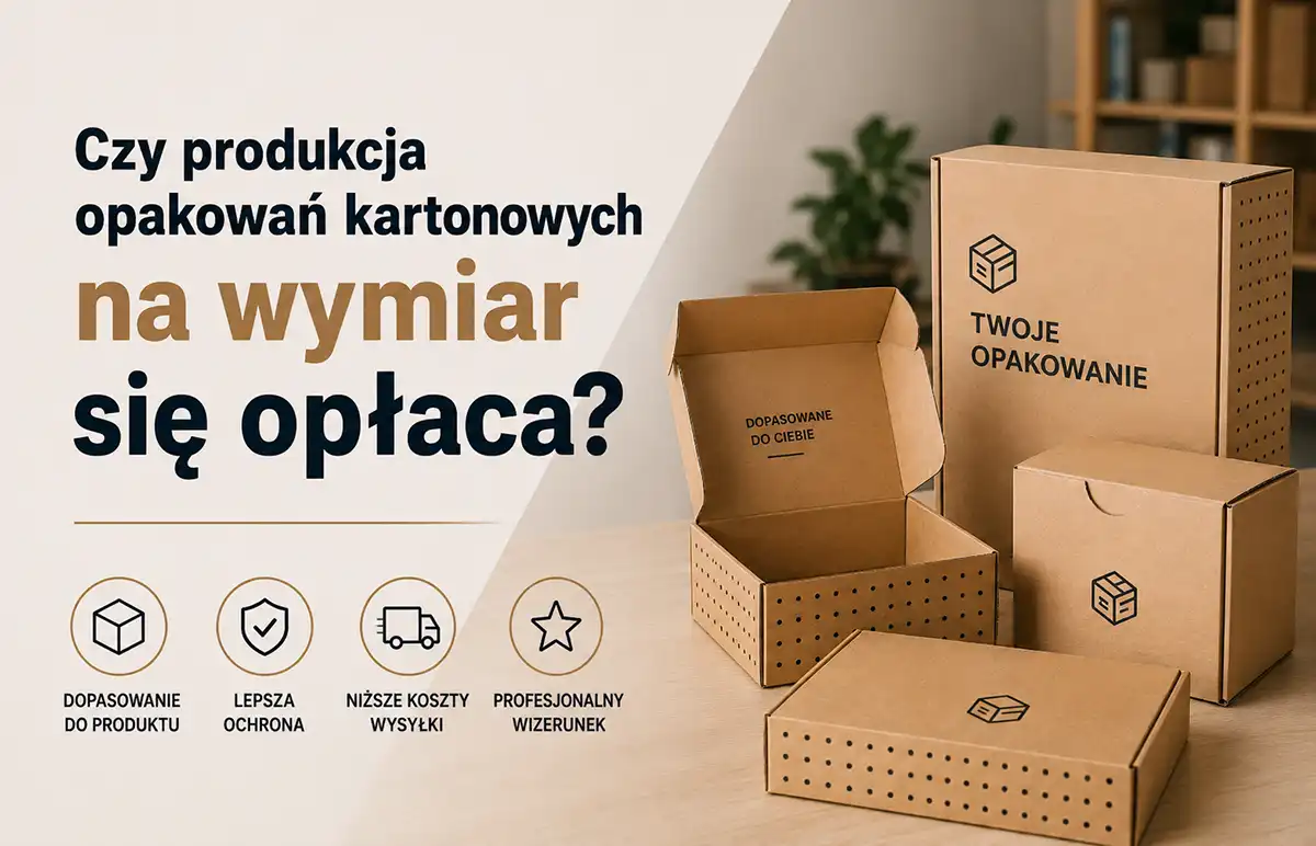 Czy produkcja opakowań kartonowych na wymiar jest opłacalna?